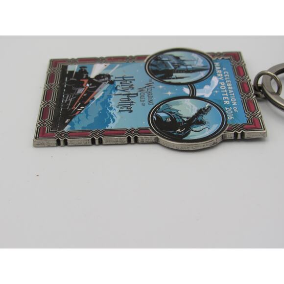 NEW Universal Studios Wizarding World Of Harry Potter Celebration 2016 Keychain - Picture 5 of 12